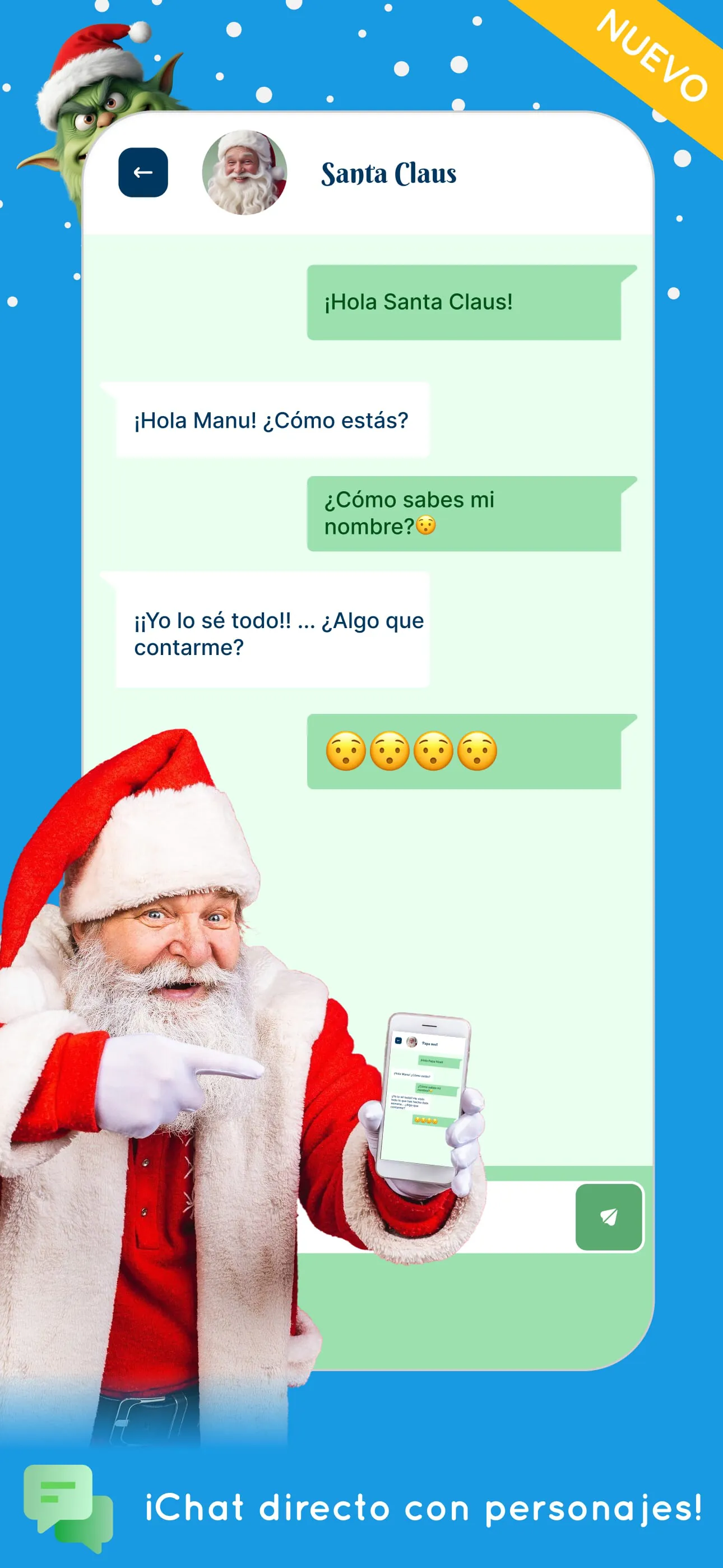 Speak to Santa Claus Christmas