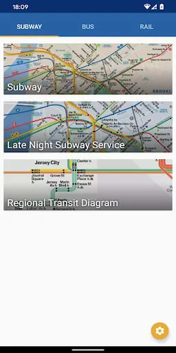 Map of NYC Subway
