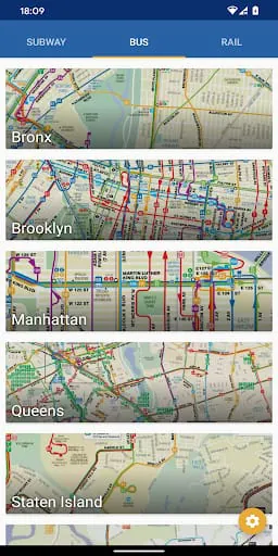 Map of NYC Subway