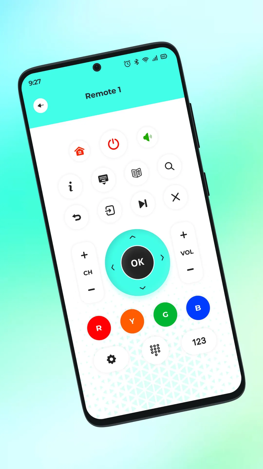 Remote for Sylvania TV