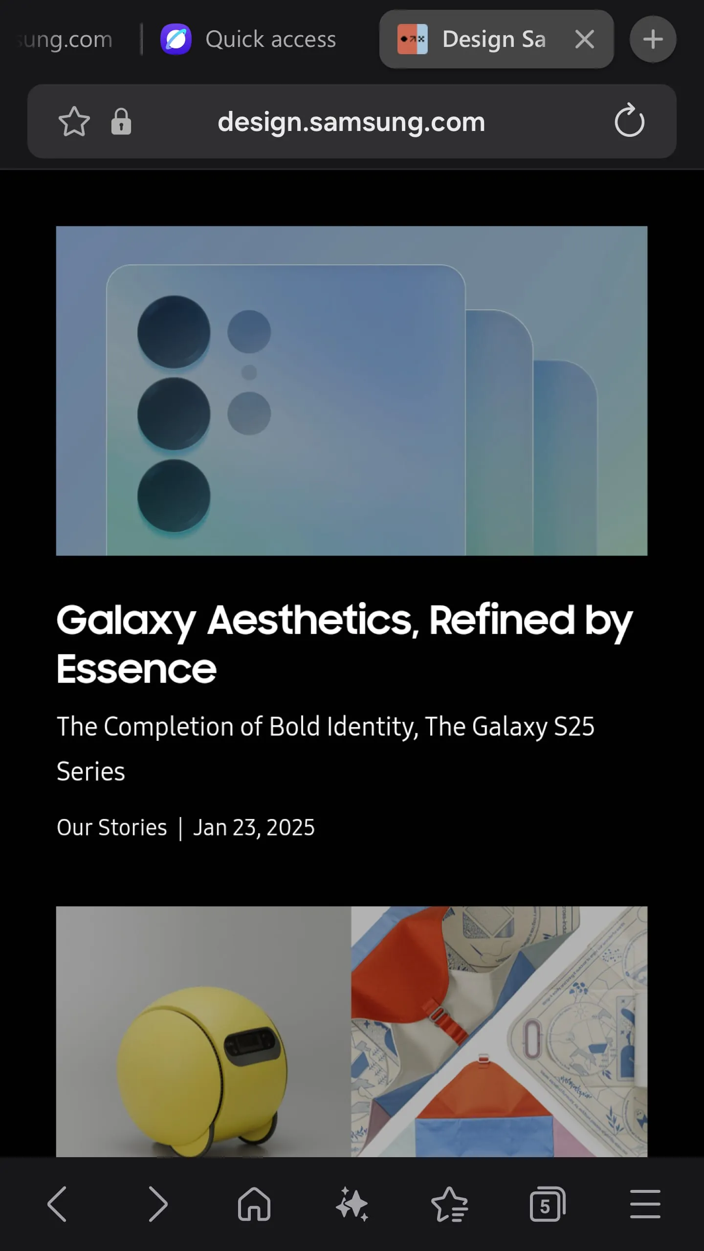 Samsung Internet Browser Beta