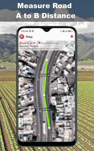 GPS Fields Area Measure Tool