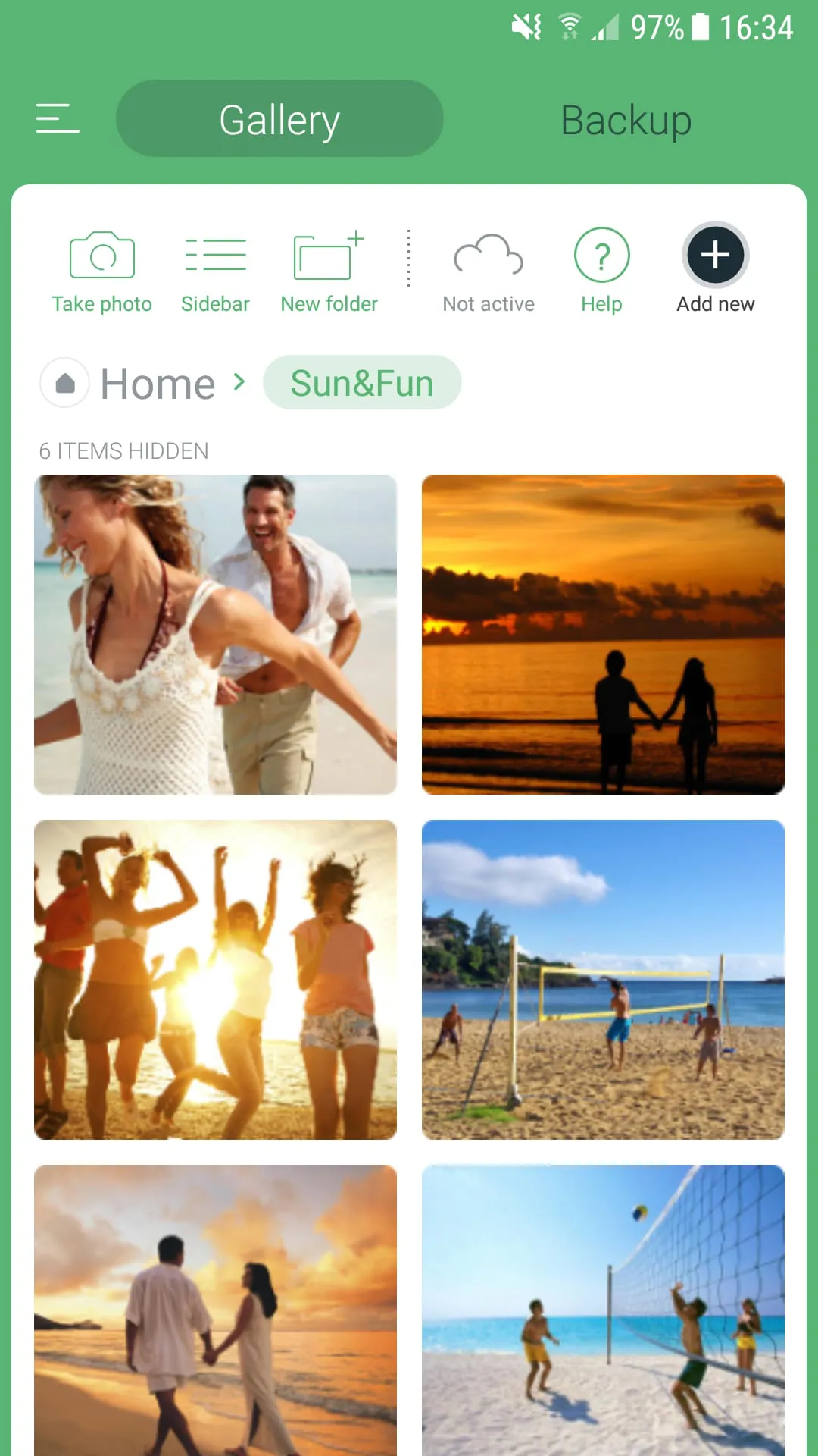 Hide Pictures & Videos