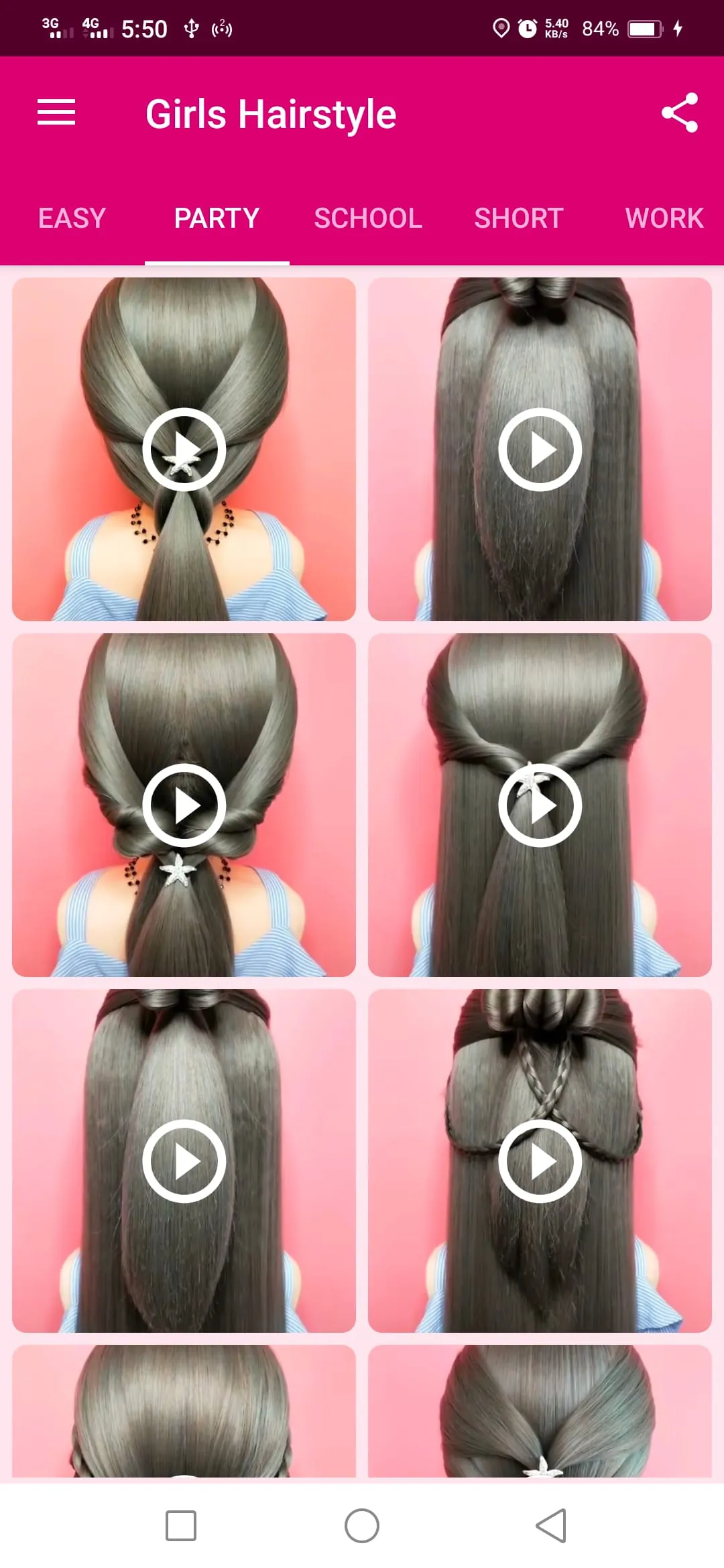 Girls Hairstyle Step By Step