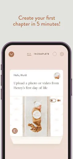 The Short Years Baby Book