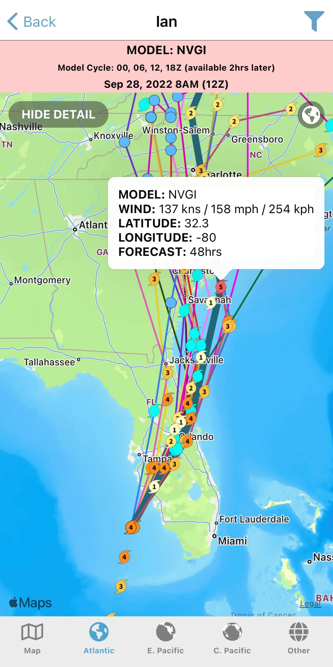 Tropical Hurricane Tracker