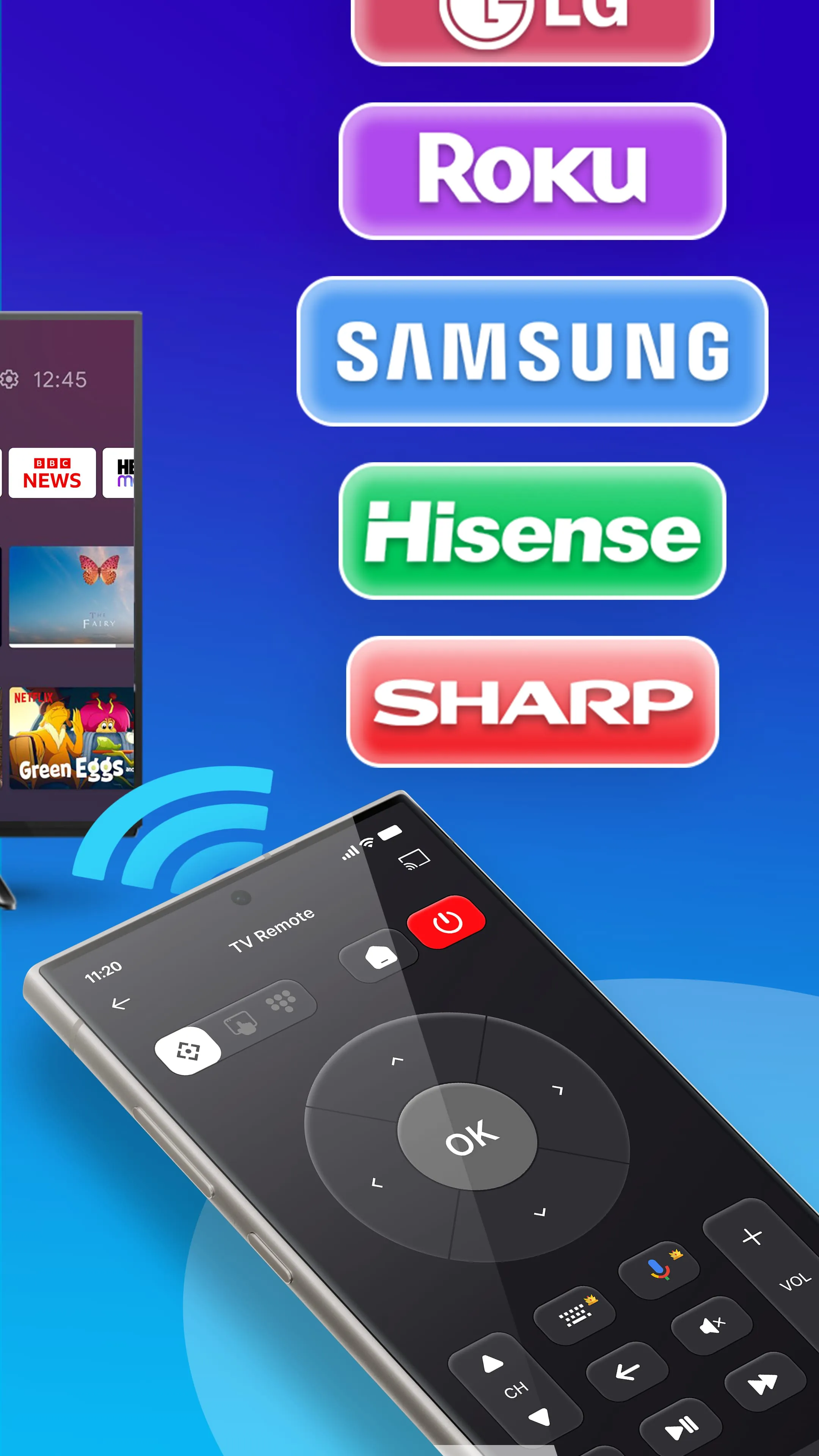 Universal TV Remote Control