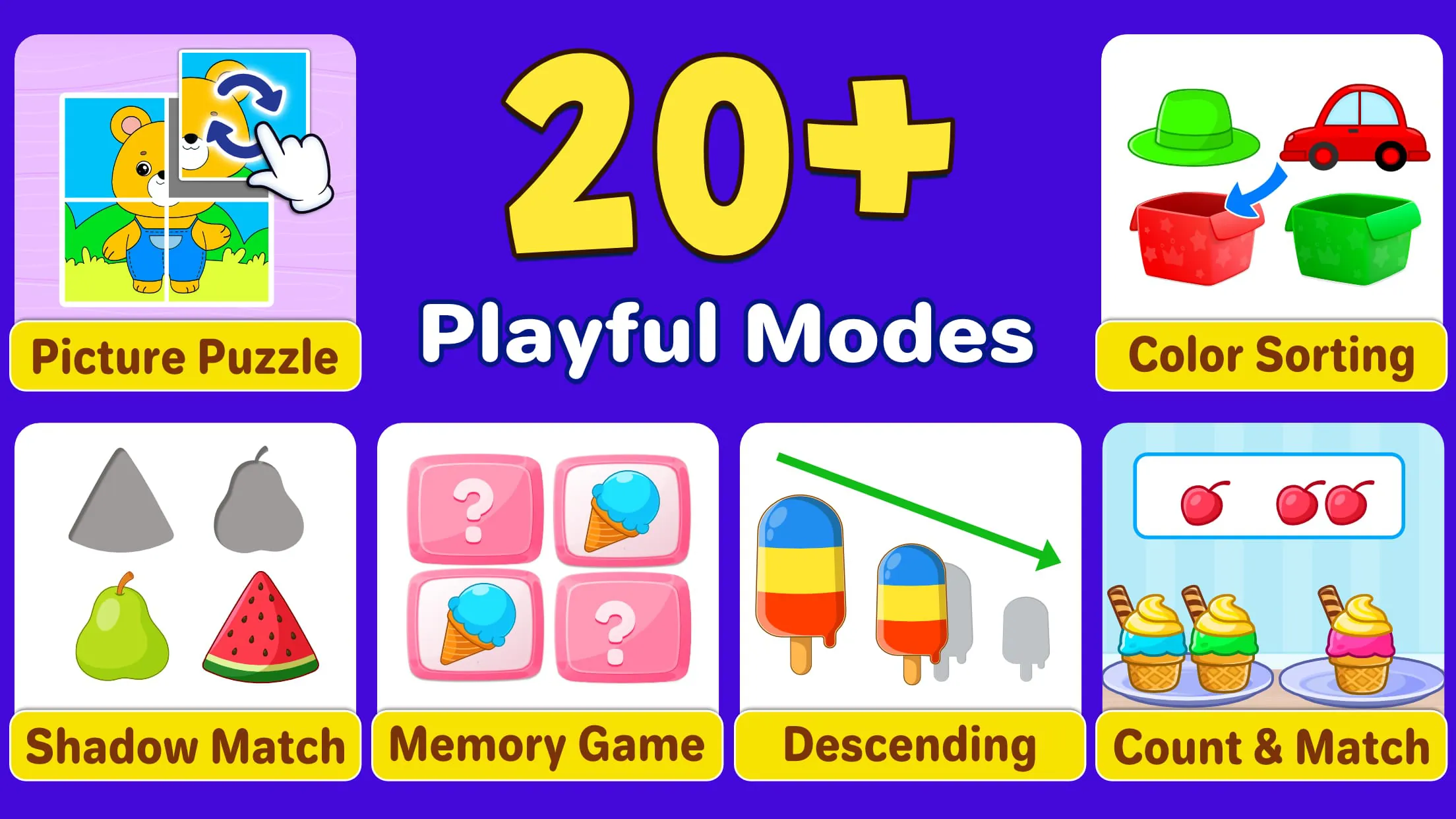 Kids Toddler & Preschool Games