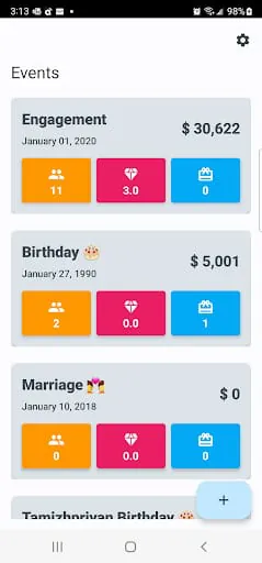 Moy Hub (மொய் பணம்)