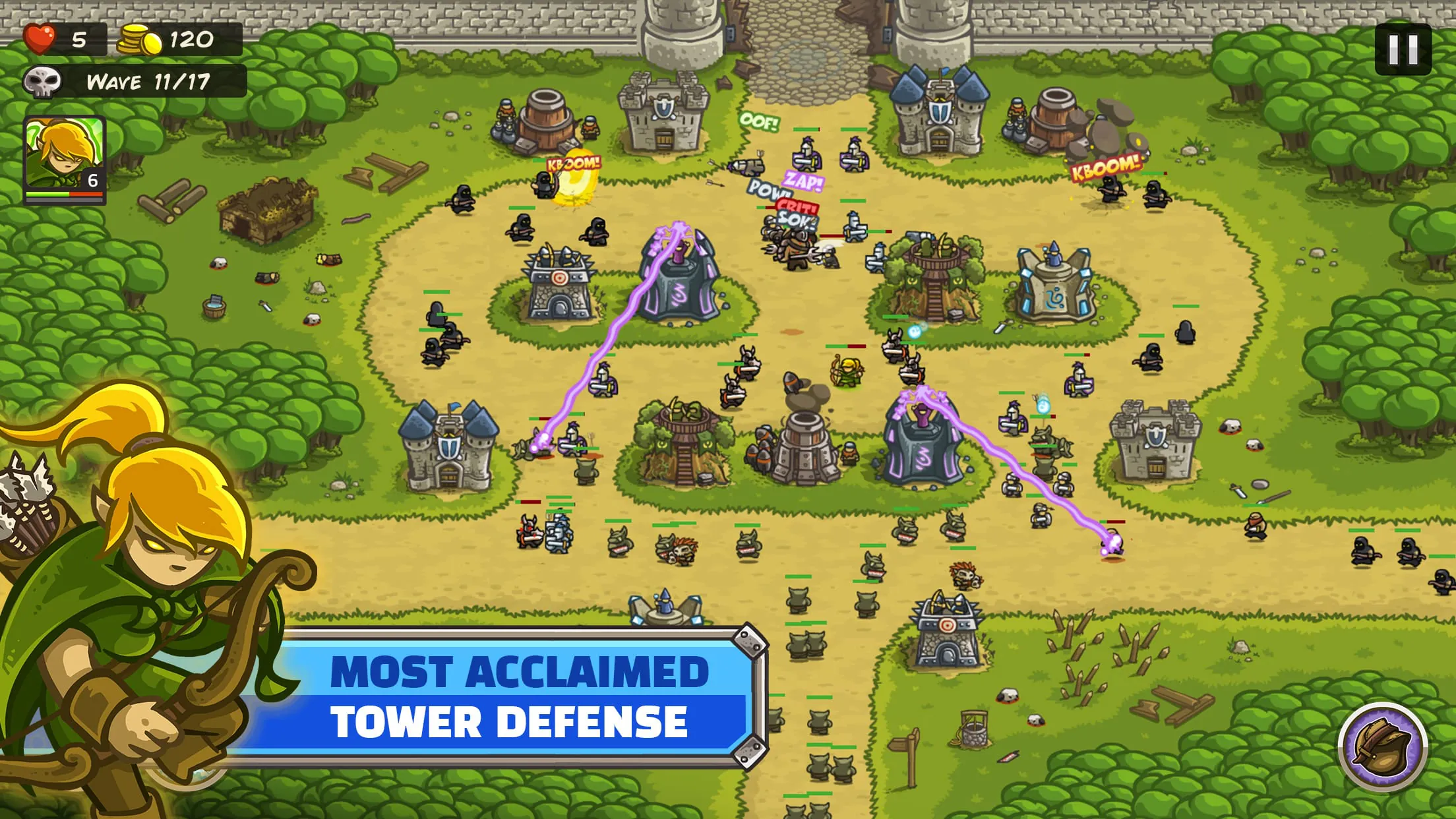 Kingdom Rush Tower Defense TD