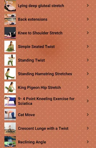 Sciatic Nerve Pain Exercises
