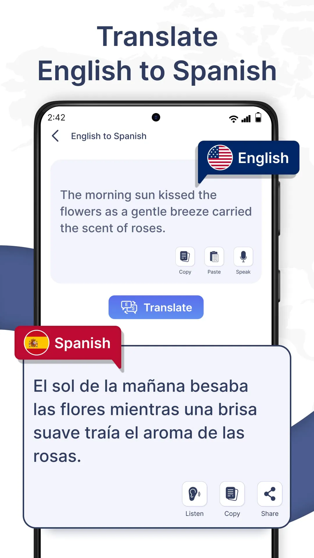 Spanish English Translator