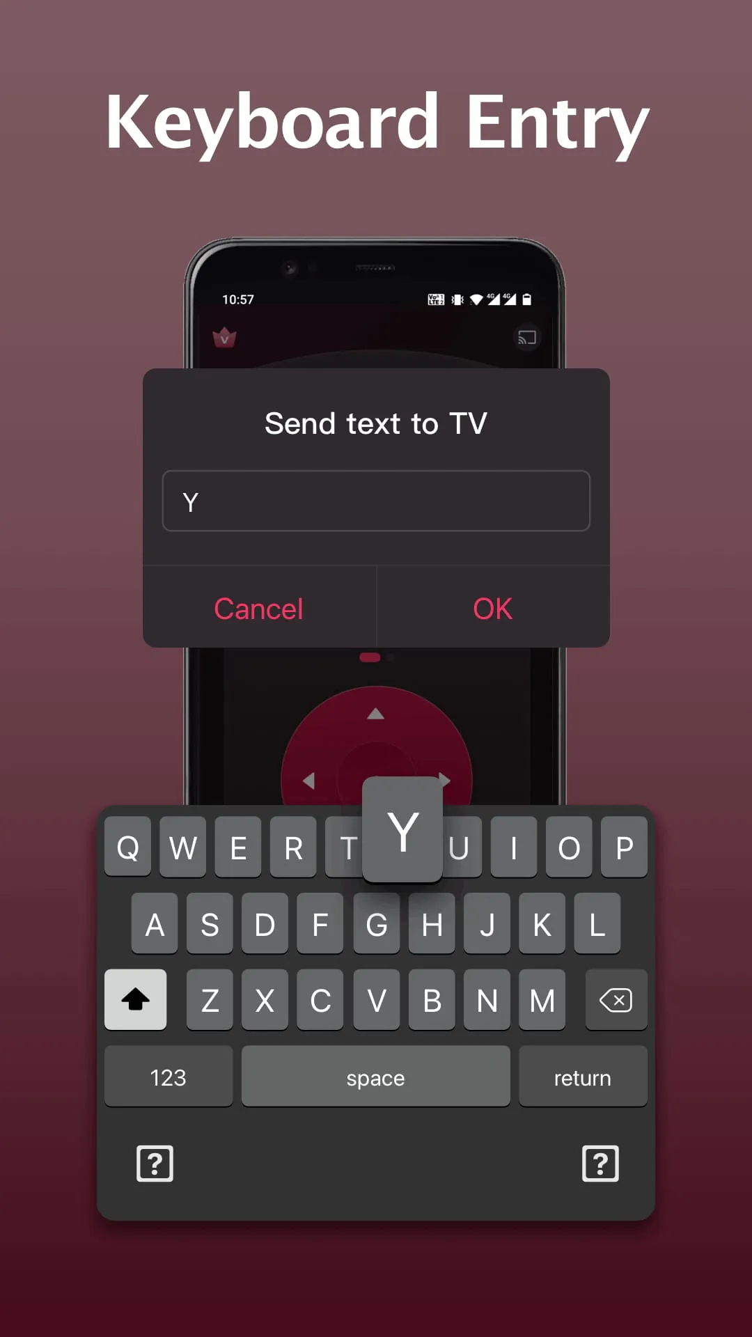 Remote for Smart Web TV