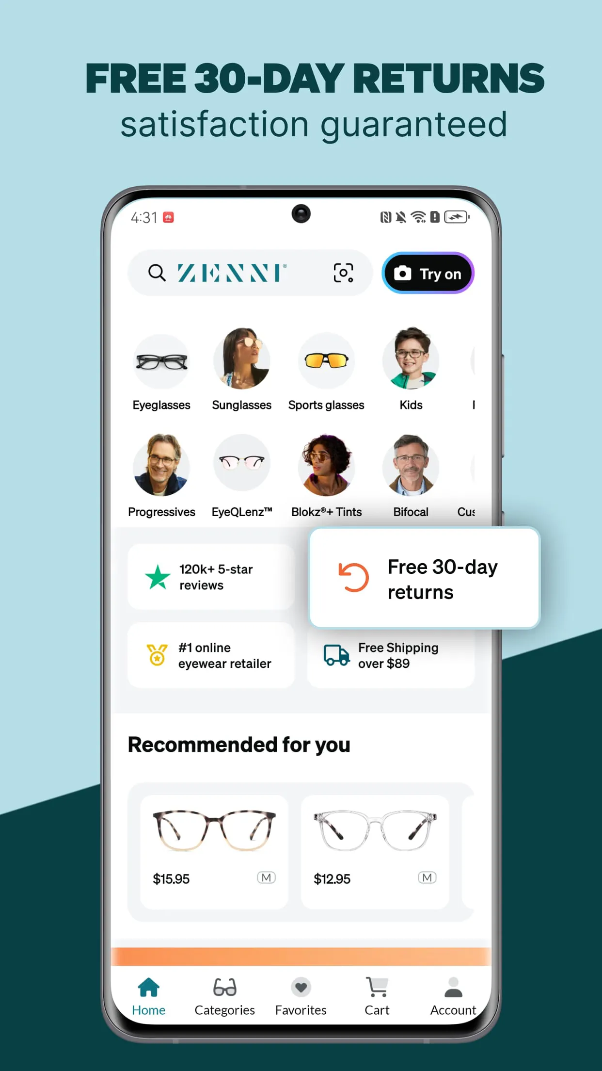 Zenni | Try On & Buy Glasses
