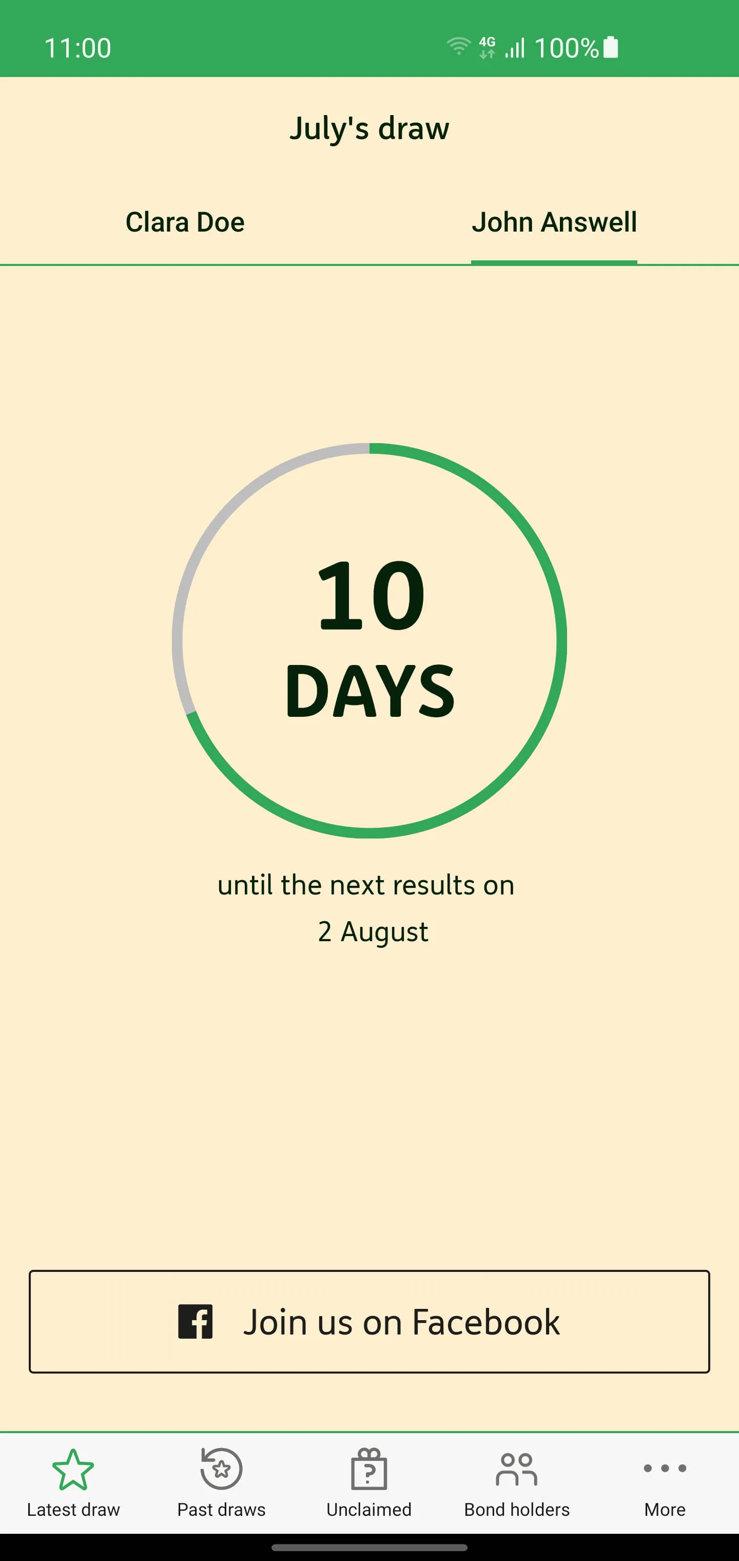 Premium Bonds prize checker