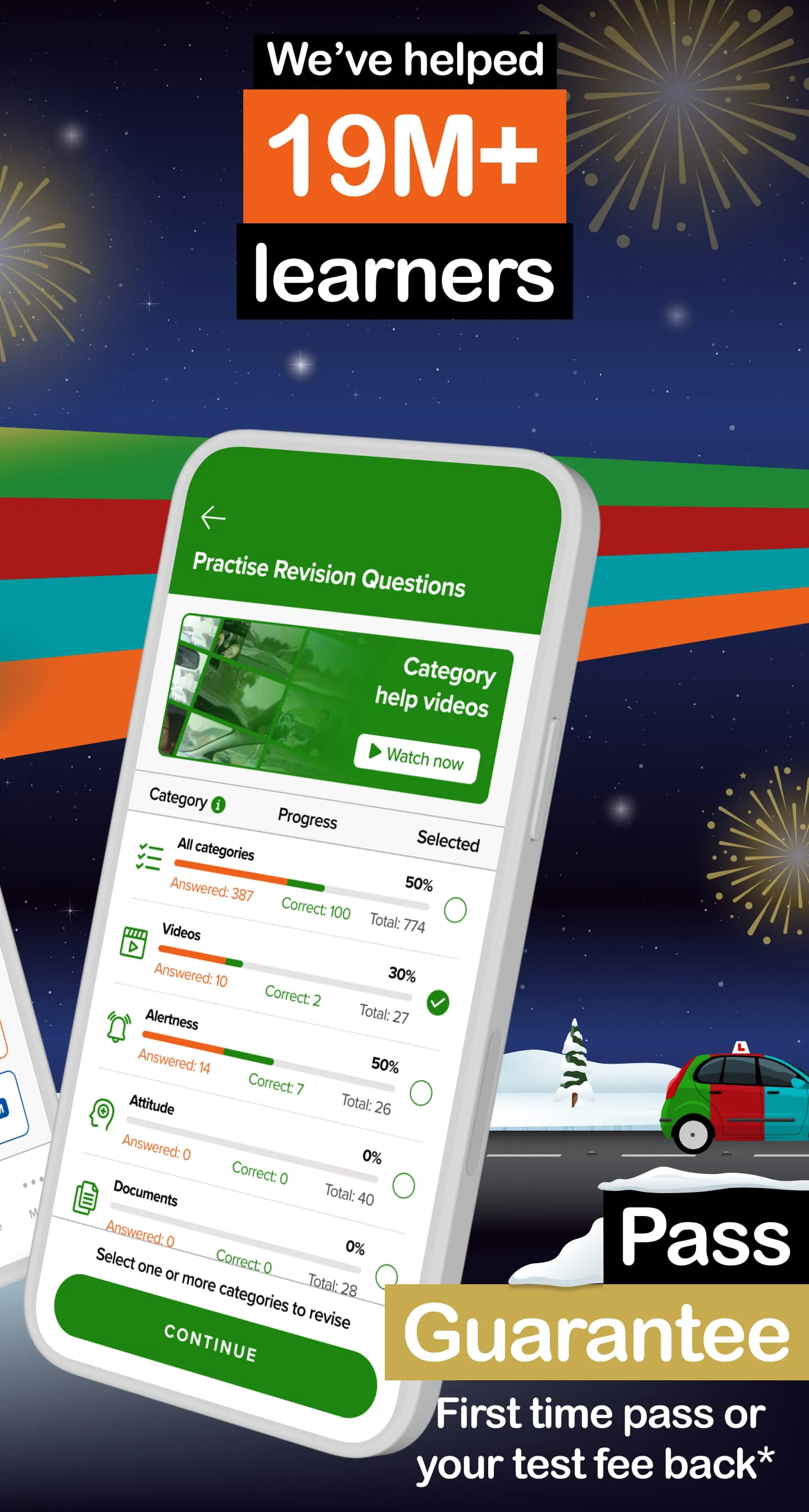 Driving Theory Test 4 in 1 Kit