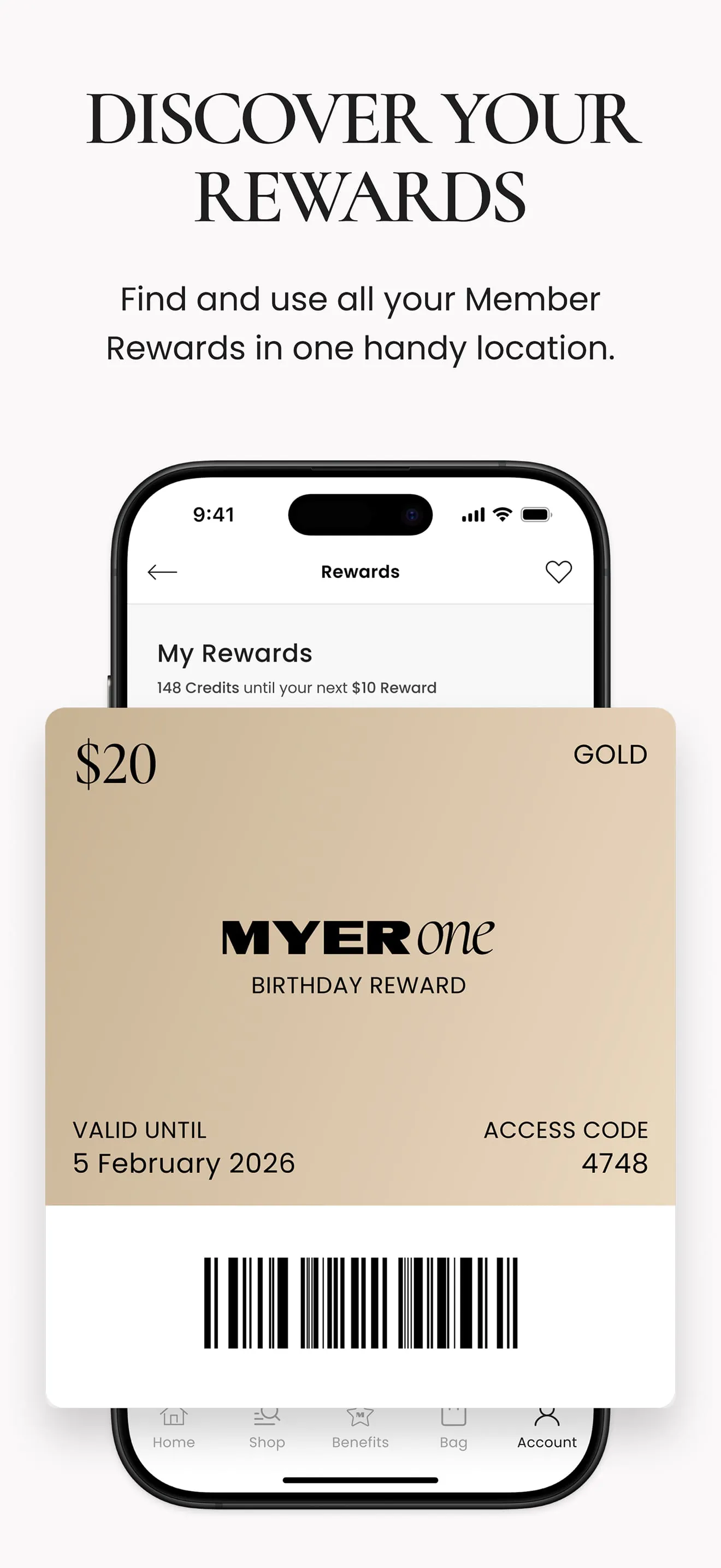 MYER one