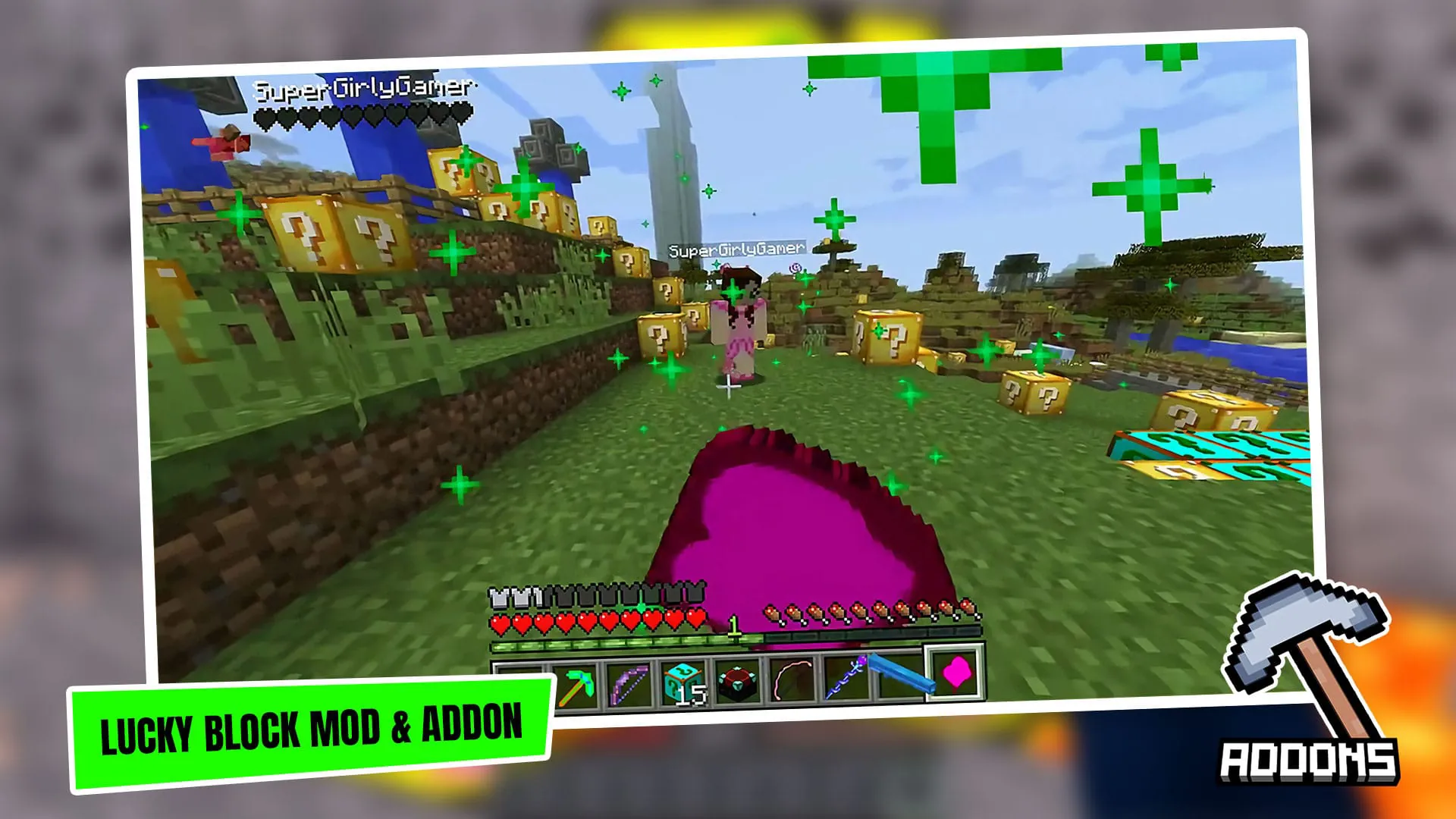 Lucky Blocks Mod & Addon